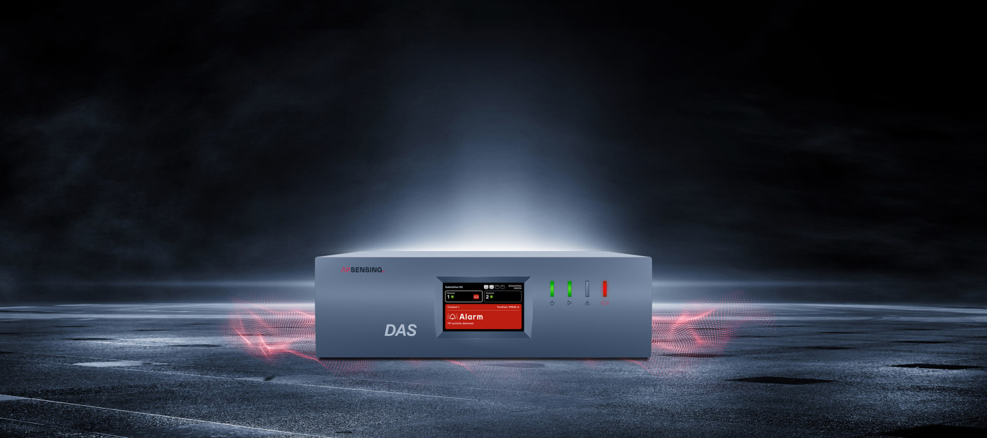 AP Sensing DAS server unit for fiber optic sensing