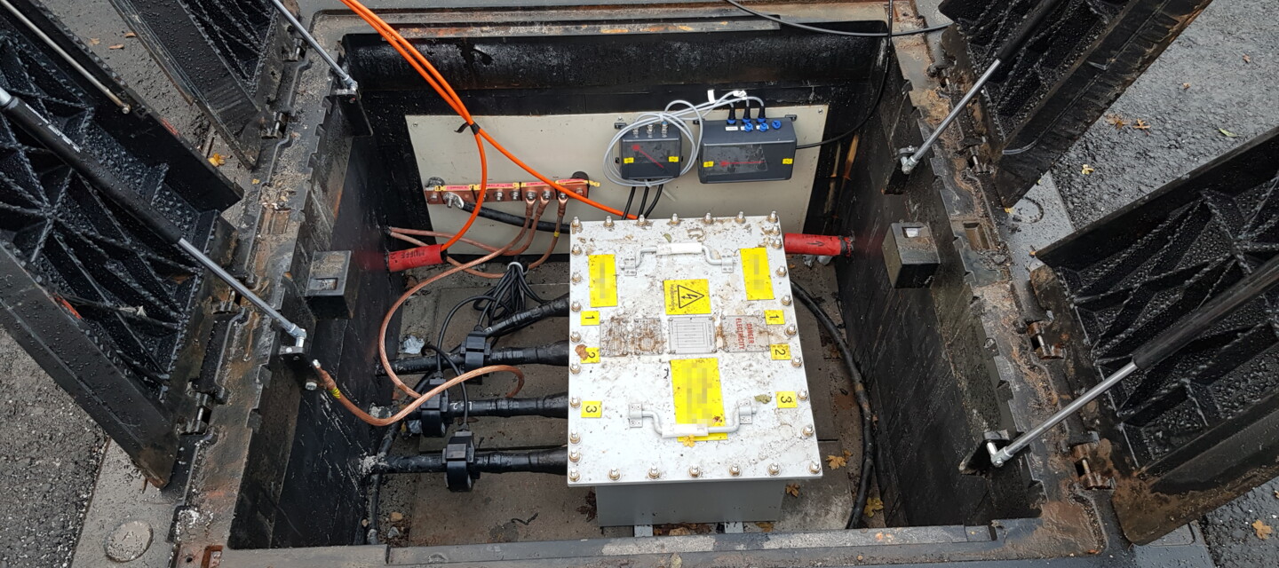 AP Sensing fiber optic monitoring system deployed for critical power cable asset surveillance AP Sensing fiber optic monitoring system deployed for critical power cable asset surveillance