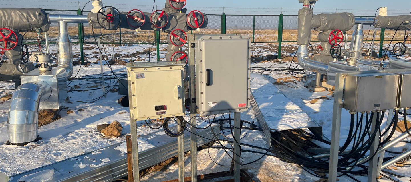 Gas storage monitoring by AP Sensing