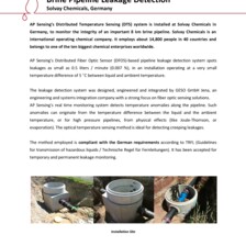 Case Study: Brine Pipeline Leakage Detection in Germany Case Study: Brine Pipeline Leakage Detection in Germany
