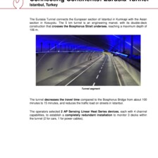 Case Study: Fire Protection in Eurasia Traffic Tunnel in Istanbul, Turkey Case Study: Fire Protection in Eurasia Traffic Tunnel in Istanbul, Turkey