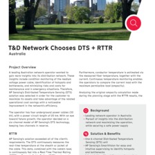 Case study: T&D Network Chooses DTS & RTTR Case study: T&D Network Chooses DTS & RTTR