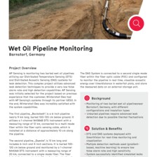 Case Study: Wet Oil Pipeline Monitoring