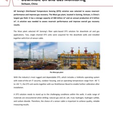 Case Study: Downhole Oil and Gas Monitoring, China Case Study: Downhole Oil and Gas Monitoring, China