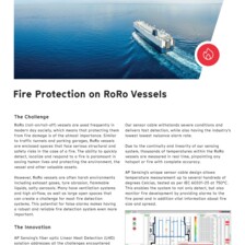 Flyer: Fire Protection on RoRo Vessels