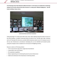 Case Study: Bus Duct Heat Detection South Korea Case Study: Bus Duct Heat Detection South Korea