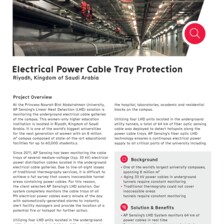 Case Study: Electrical Power Cable Tray Protection in Saudi Arabia Case Study: Electrical Power Cable Tray Protection in Saudi Arabia