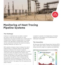 Flyer: Heat Tracing Pipeline Systems Flyer: Heat Tracing Pipeline Systems