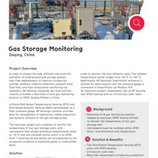 Case Study: Gas Storage Monitoring in China Case Study: Gas Storage Monitoring in China