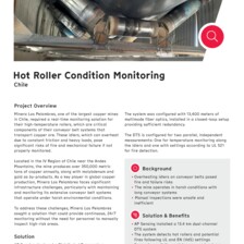 Case Study: Hot Roller Monitoring for Conveyor Belt in Chile