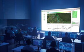 Control room with SmartVision screen