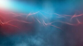 Technology background with dot cloud Technology background with dot cloud