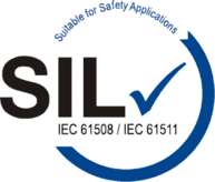 Sil2 rated - Suitable for Safety Applications