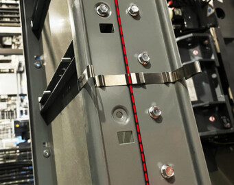 Industrielle Befestigung für AP Sensing Glasfasersensorkabel Industrielle Befestigung für AP Sensing Glasfasersensorkabel