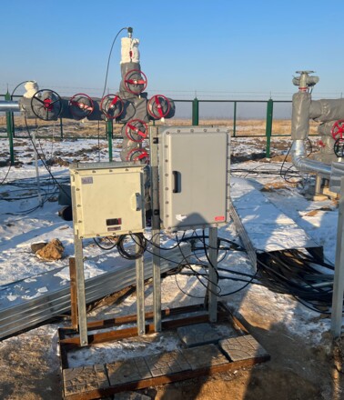 Gas storage monitoring by AP Sensing