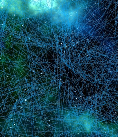 Digital network symbolizing AP Sensing's fiber optic technology Digital network symbolizing AP Sensing's fiber optic technology