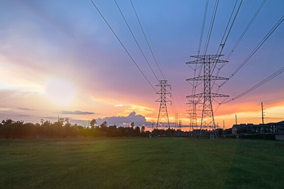 Key Visual Overhead Power Line Monitoring