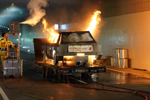 Fire test in Germany by AP Sensing