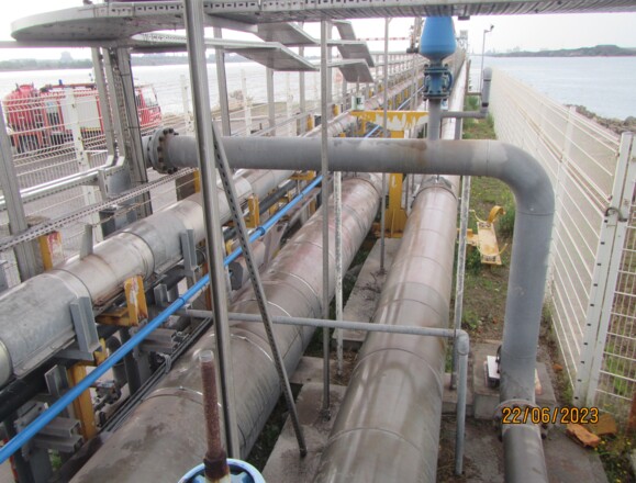 AP Sensing fiber optic sensing solution for pipeline monitoring and security at waterfront facility AP Sensing fiber optic sensing solution for pipeline monitoring and security at waterfront facility