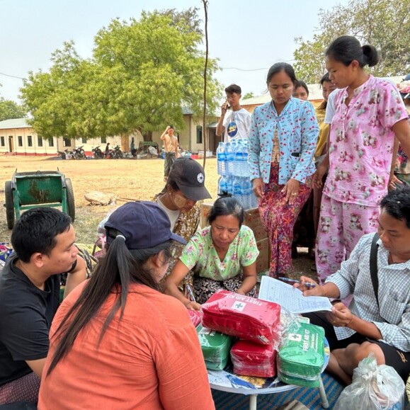Emergency response for the people affected by severe earthquakes in Thailand and Myanmar Emergency response for the people affected by severe earthquakes in Thailand and Myanmar