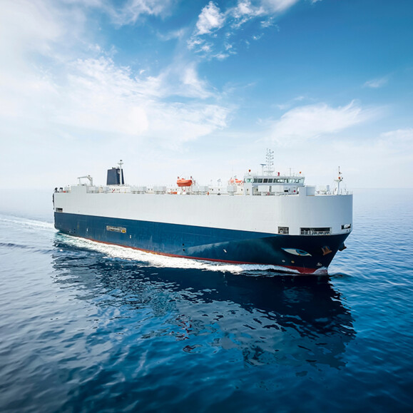 RoRo ship at sea RoRo ship at sea