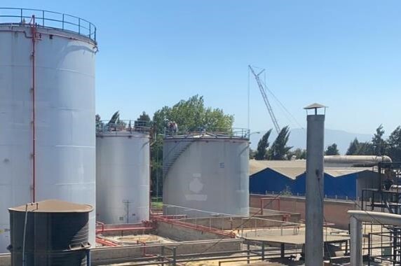 AP Sensing Monitors Alcohol Tanks In Chile AP Sensing Monitors Alcohol Tanks In Chile