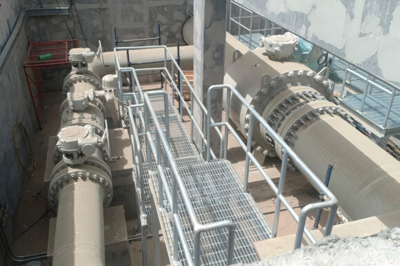 Industrial pipeline infrastructure, potential site for AP Sensing distributed fiber optic monitoring Industrial pipeline infrastructure, potential site for AP Sensing distributed fiber optic monitoring