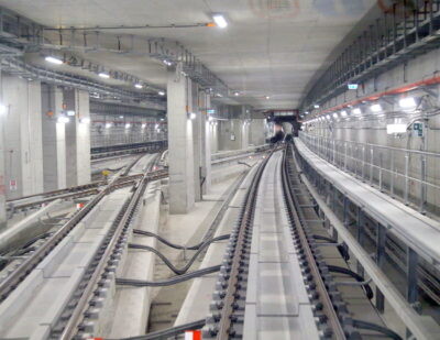 Subway tunnel tracks and infrastructure requiring monitoring and safety solutions from AP Sensing Subway tunnel tracks and infrastructure requiring monitoring and safety solutions from AP Sensing