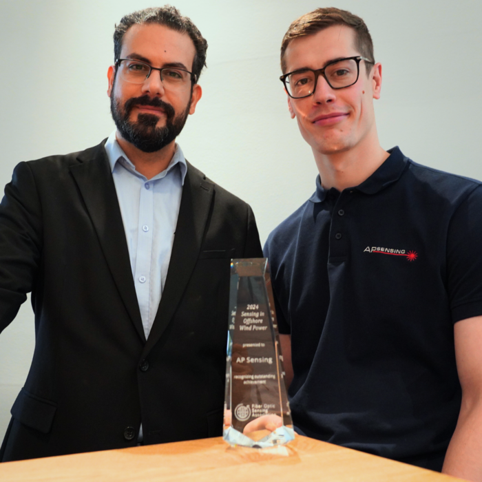 AP Sensing receives award for sensing in offshore wind power AP Sensing receives award for sensing in offshore wind power