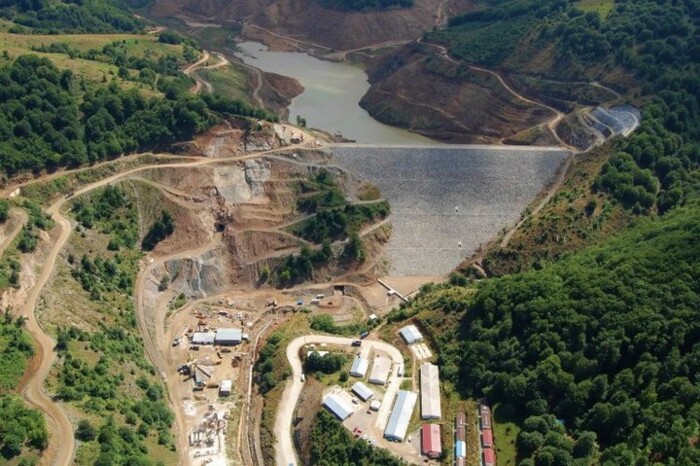 Knezevo Dam overview AP Sensing: Fiber optic monitoring of a dam under construction, ensuring long-term safety and integrity