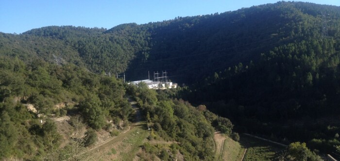 Power Circuit Monitoring with Termperature Map View - Rural Area Southern France