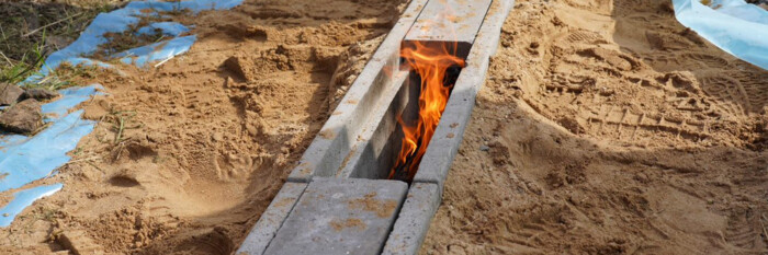 Monitoring fire along buried infrastructure using AP Sensing's distributed fiber optic sensing systems