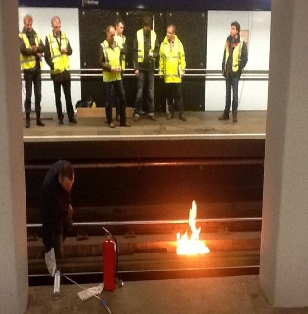 Fire on railway tracks illustrates the need for fiber optic fire detection and safety monitoring in rail infrastructure Fire on railway tracks illustrates the need for fiber optic fire detection and safety monitoring in rail infrastructure