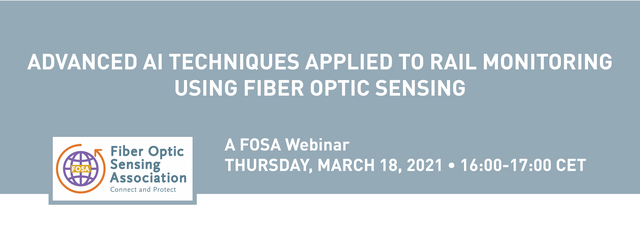AP Sensing relevant webinar on advanced AI for rail monitoring using fiber optic sensing AP Sensing relevant webinar on advanced AI for rail monitoring using fiber optic sensing